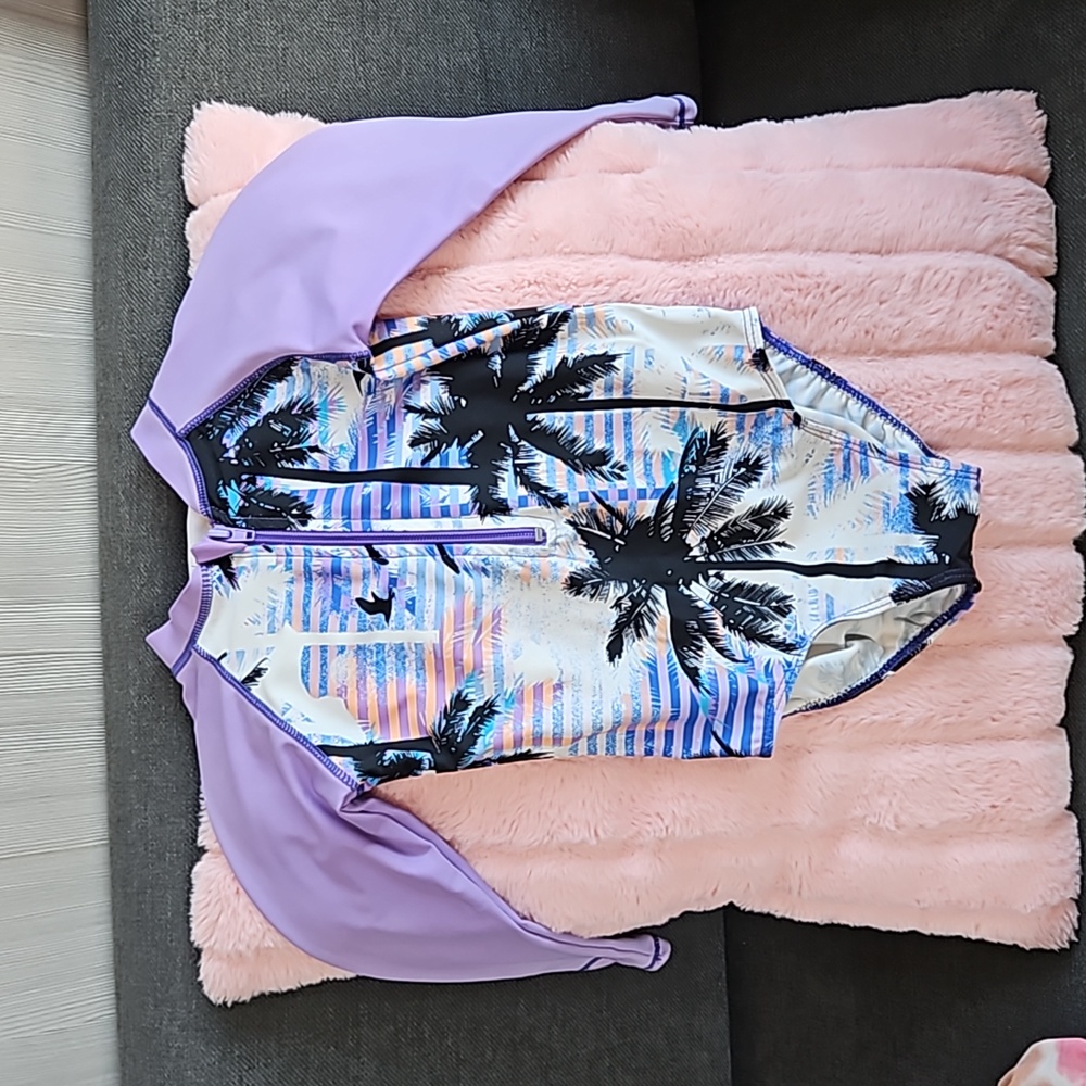 One Piece Rashguard Kids Swimsuit